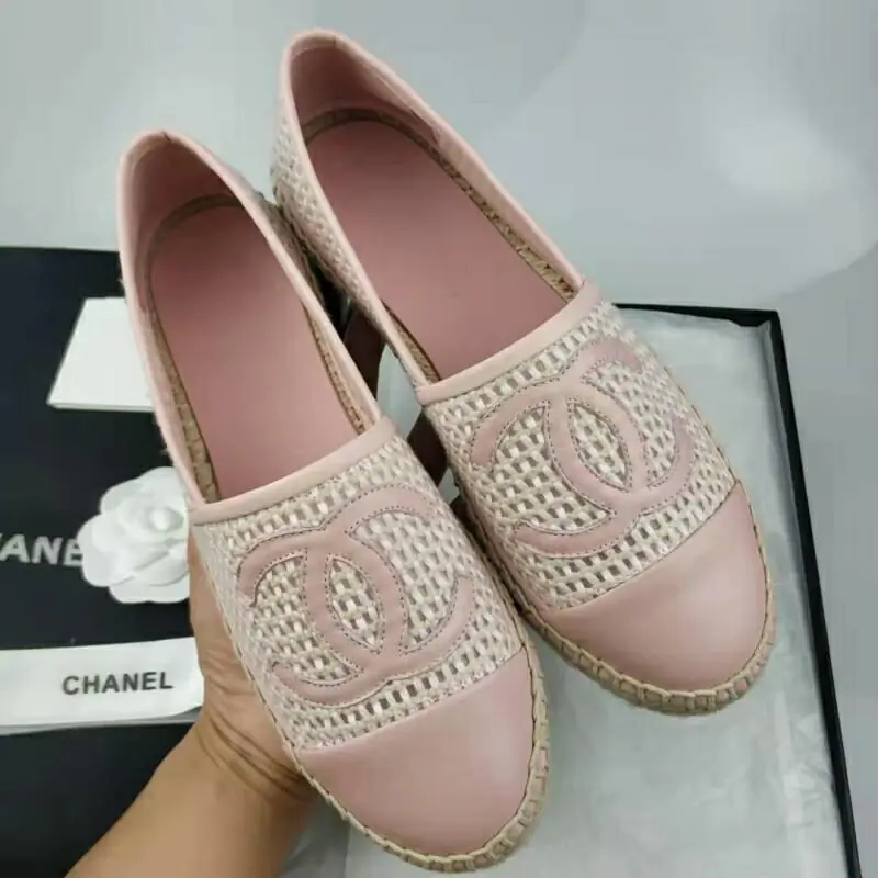 chanel flat chaussures pour femme s_12322ba3